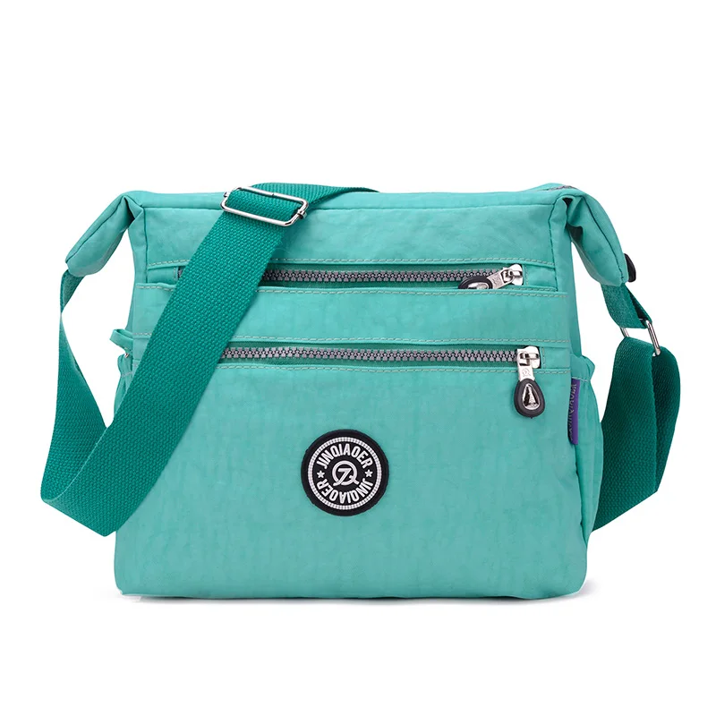 Повседневная женская сумка-мессенджер, сумки bolsa feminina, водонепроницаемая нейлоновая сумка на плечо, сумки для книг, дизайнерские сумки через плечо