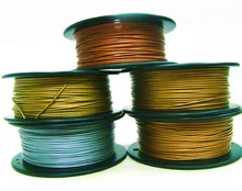 3D baseado em PLA Filamento Impressora de 20% Por Cento de Metal 1.75mm/3.0mm 0.5 kg/1.1lb/Cobre latão/Bronze/Vermelho Cobre/Alumínio
