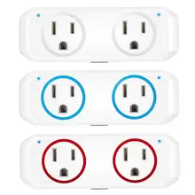 Для OUKITEL P1 WiFi US Plug Интеллектуальный двухразъемный переключатель гнездо адаптер зарядное устройство US штекер Интеллектуальный двухразъемный переключатель гнездо