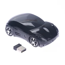 3D Car 2,4 ГГц Optique Беспроводной Мышь мыши USB приемник для ноутбука Macbook