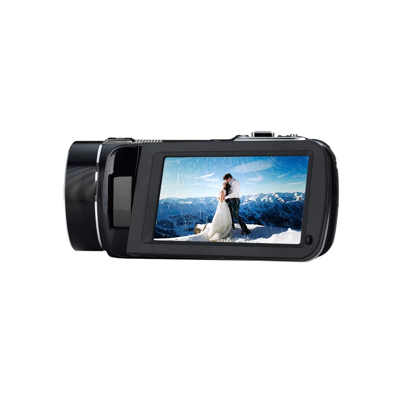 WINAIT HDVZ80 FULL HD 1080p Цифровая видеокамера с 3 0 дюймовым сенсорным дисплеем и 120x