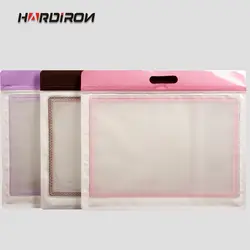 HARDIRON 100 шт. фиолетовый розовый коричневый триколор цикл Ppens и закрывает Запечатанные сумки колено носки матовые Skylight портативный