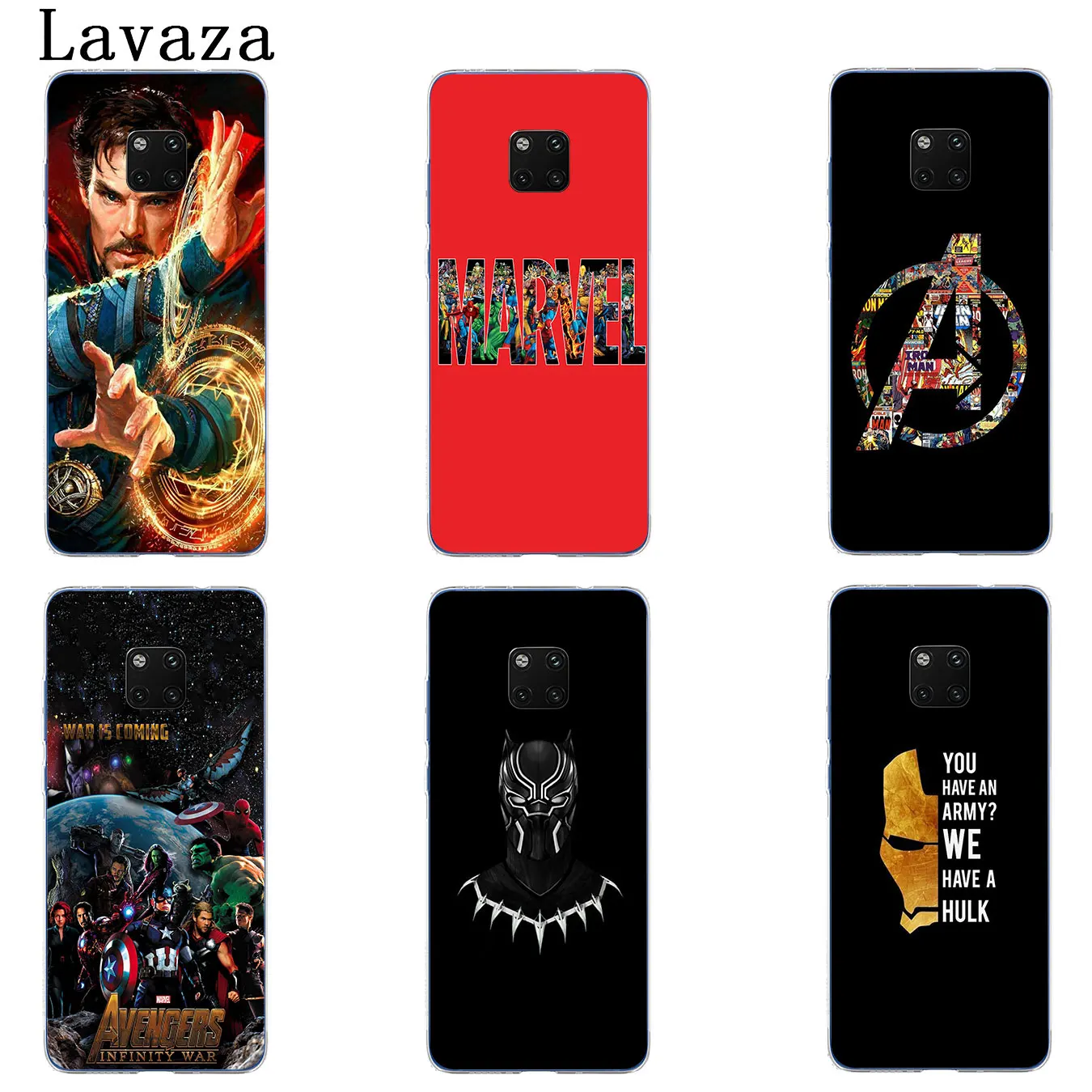Чехол для Huawei Mate 30 10 20 Pro Lite Nova 5I 4 3i 3 2i 2 Y6 Prime|Чехлы-накладки| |