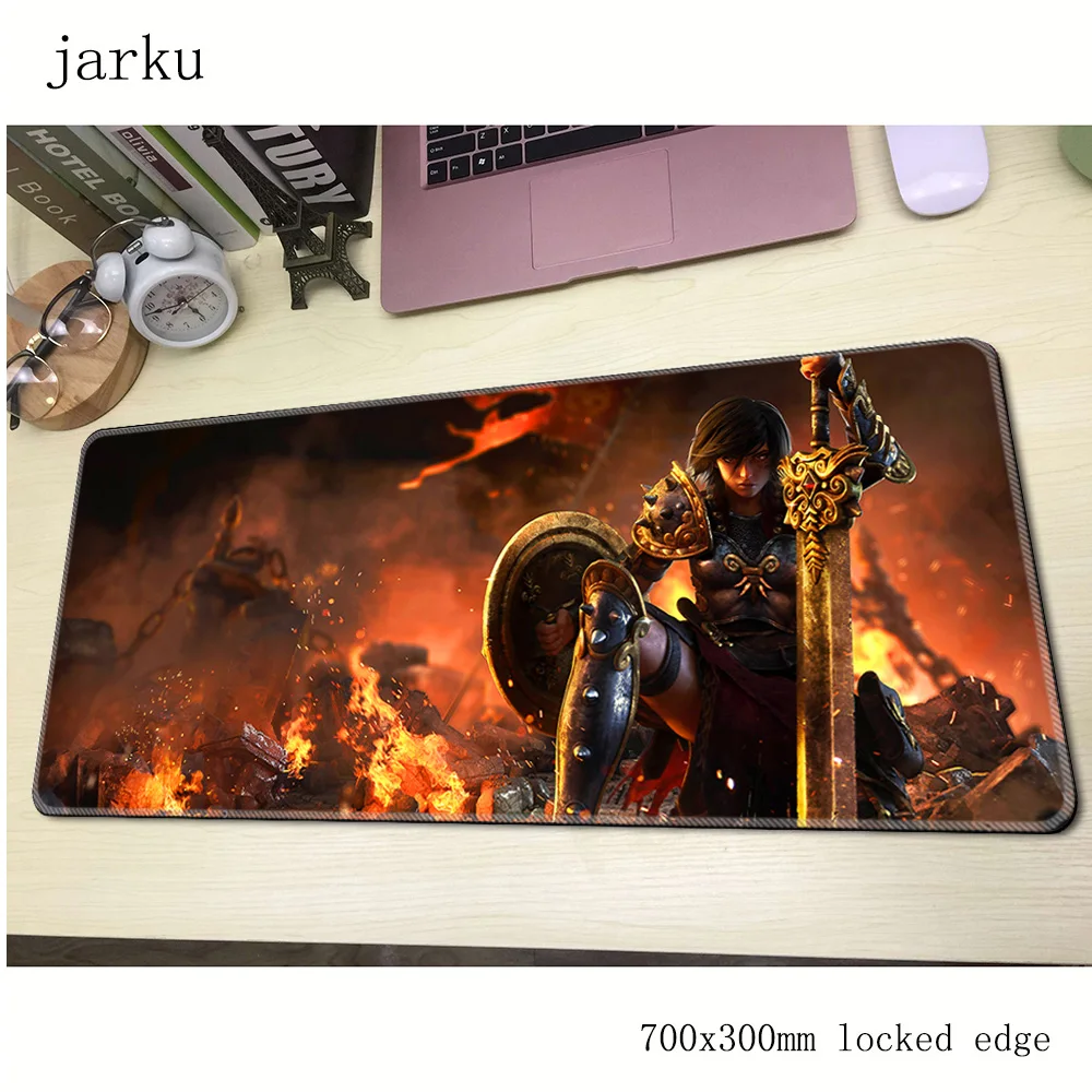 Smite геймерский коврик для мыши 700x300X3 мм игровой коврик для мыши большой мальчик подарочная записная книжка аксессуары для ПК ноутбук padmouse эргономичные коврики
