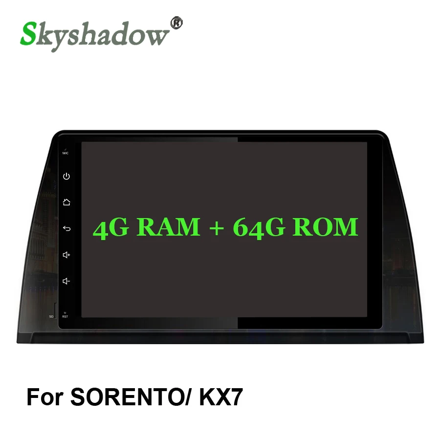 Flash Deal IPS 10.1" Android 9.0 Octa Core + 4GB + 64GB Bluetooth 4.2 Wifi 4G DSP GPS Map Car DVD Player RDS Radio For kia SORENTO KX7 2017 0
