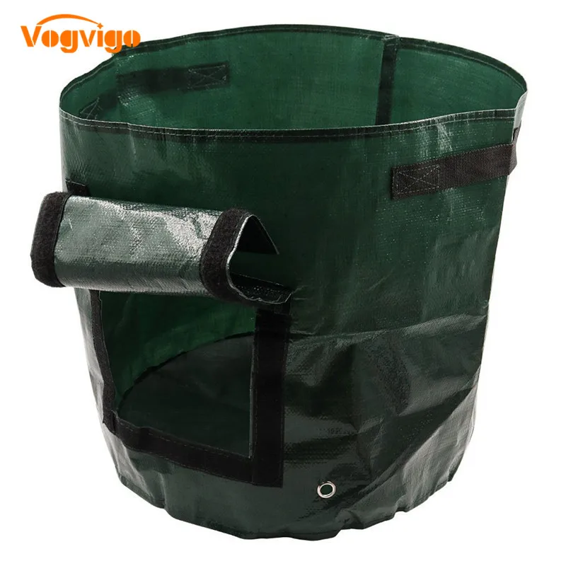 VOGVIGO DIY Potato Grow Planter PE Cloth Planting Container Bag Vegetable gardening Thicken Garden Pot Planting Grow Bag