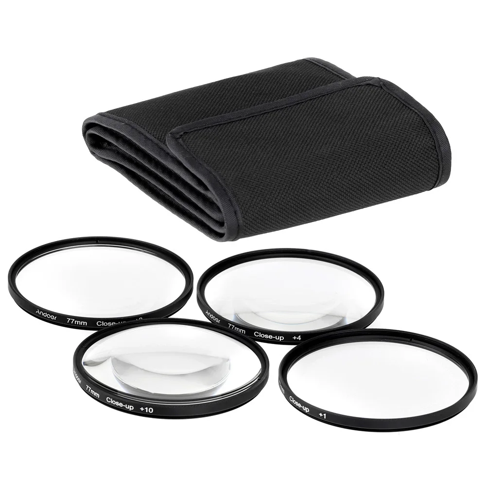 Filter set 77mm MACRO Close Up +1+2+4+8+10 Close Up LENS Filter SET for