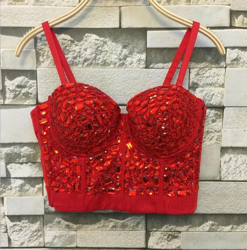 bralette rojo
