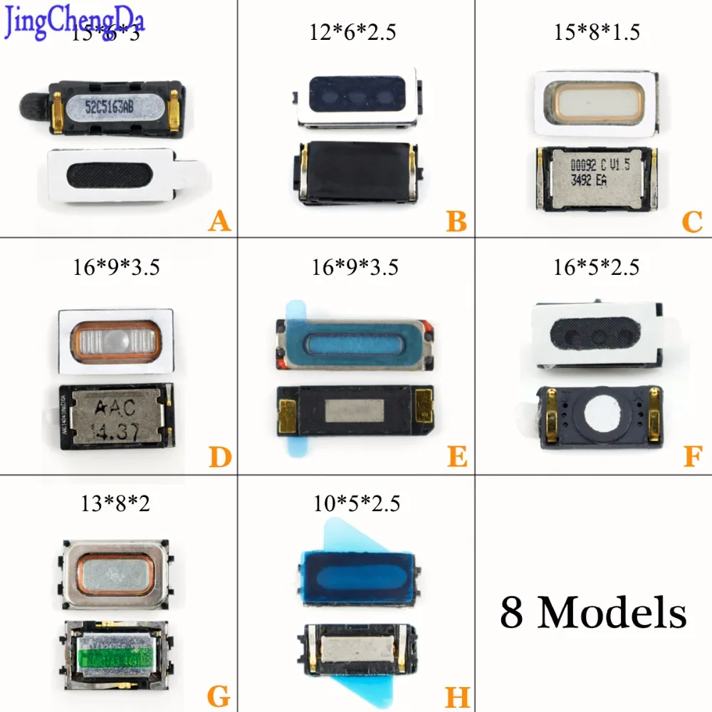 JCD 80PCS Earpiece Speaker Earphone Speaker Receiver Repair Part For