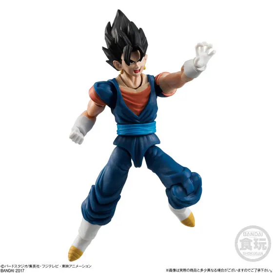 Подлинная фигурка Bandai Tamashii Наций SHODO Vol.6 Dragon Ball SUPER Son Goku Ultra Instinct& Gohan& Vegetto(9 см в высоту