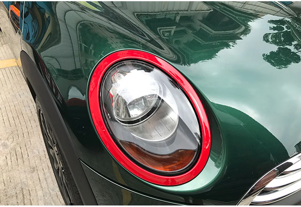 Декоративные наклейки для фар задний фонарь для Mini Cooper One JCW F55 F56, набор для стайлинга автомобилей, автомобильные аксессуары