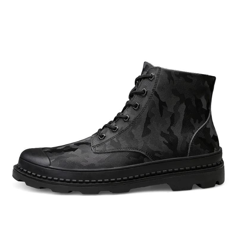 2018 Kurze Mycolen Stiefel Hombre Frühling Handgemachte herbst warm Mode Cuero Schwarzes Britischen Botines Männer Martin Marke Stiefeletten black winter FqrdxRSvq