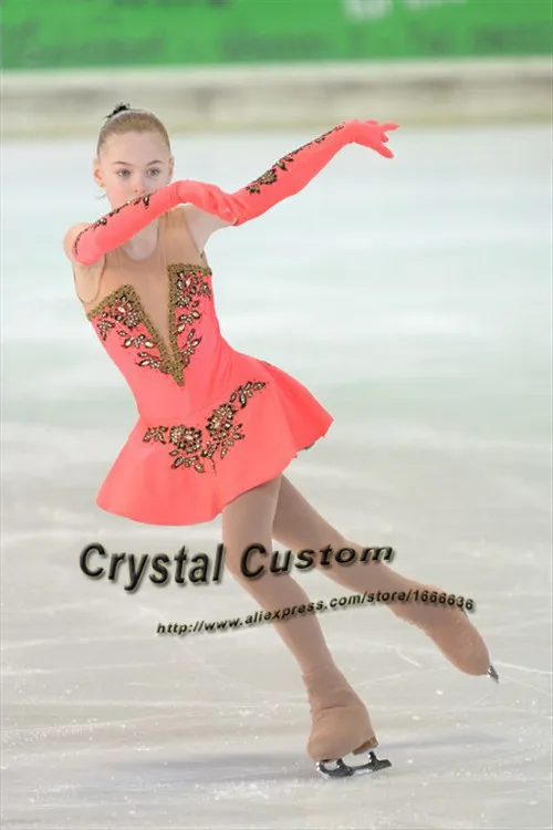 Adult Figure Skating Dresses For Competition Fashion New Brand Ice