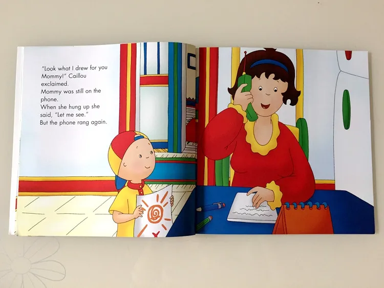 Новые 20 книг/набор Caillou классическое Североамериканское образование родители-ребенок чтение картинки книга английская история книга для детей подарок