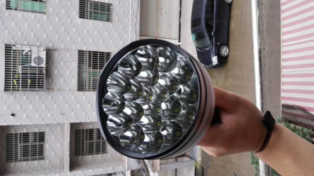 100% Оригинальный Новый охотничий уличный фонарик 30000 лм 21x CREE XML T6 5 режимов