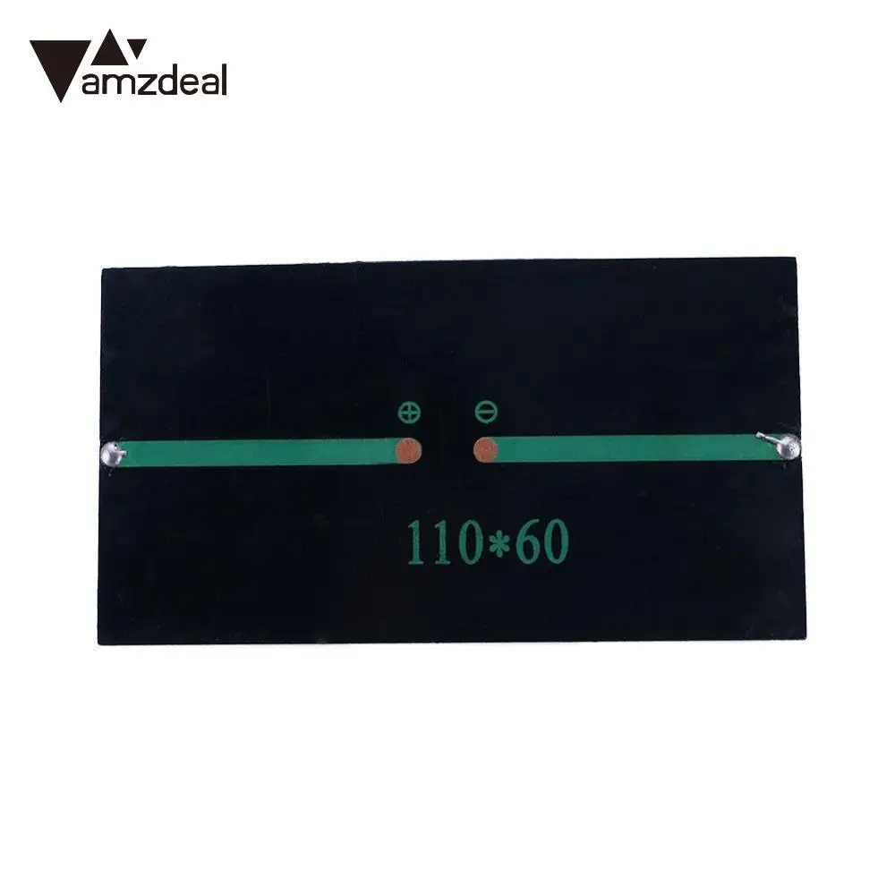 Computer & Office Amzdeal 0.8w 6v Solar Cell Power Panel Epoxy Plate Battery Charger Module For Flashlight
