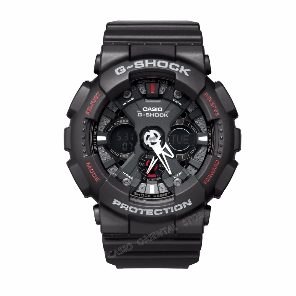 g shock dual time display