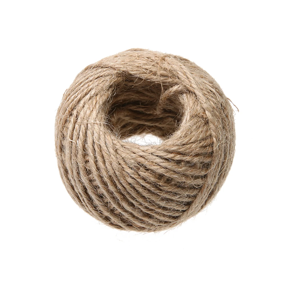 Buy 30Meter Roll Natural Jute Hemp Rope DIY Handmade