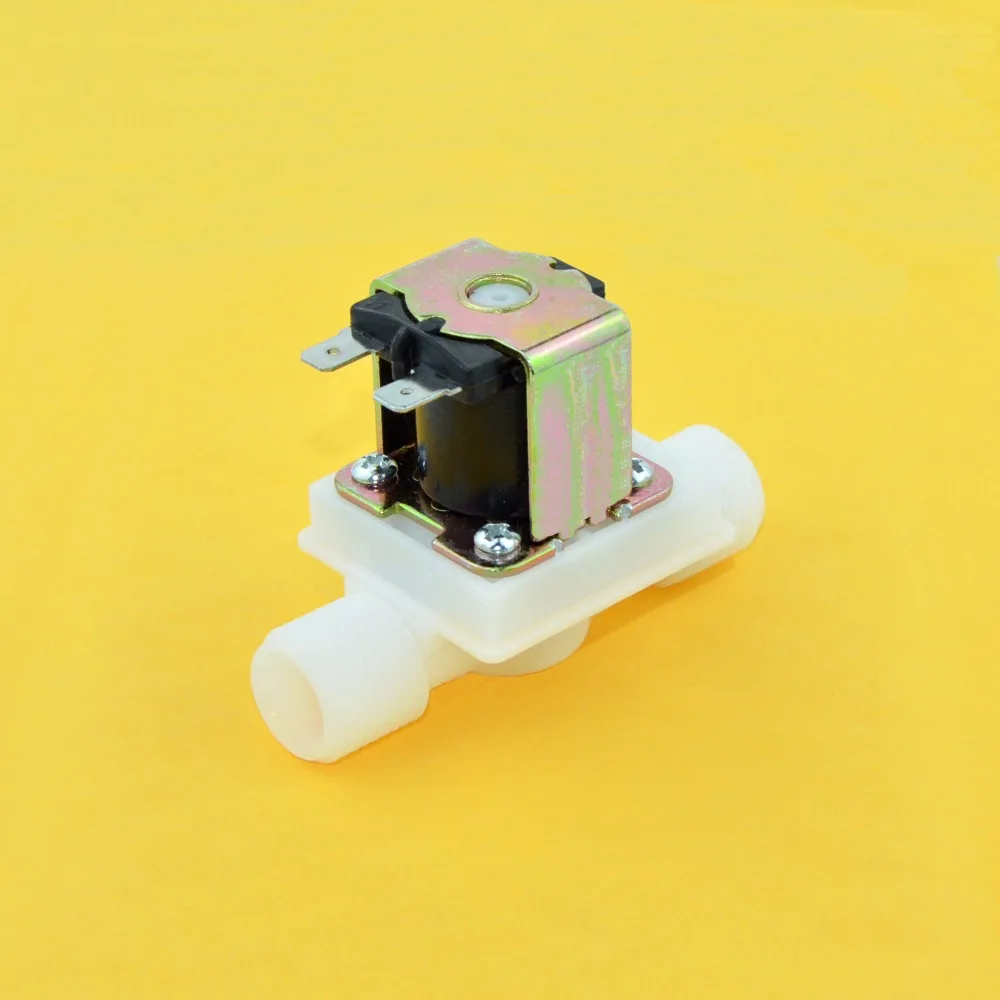 Нормально Close1/2 &quotBSPP Мужской нейлоновый пластиковый корпус с резьбой для