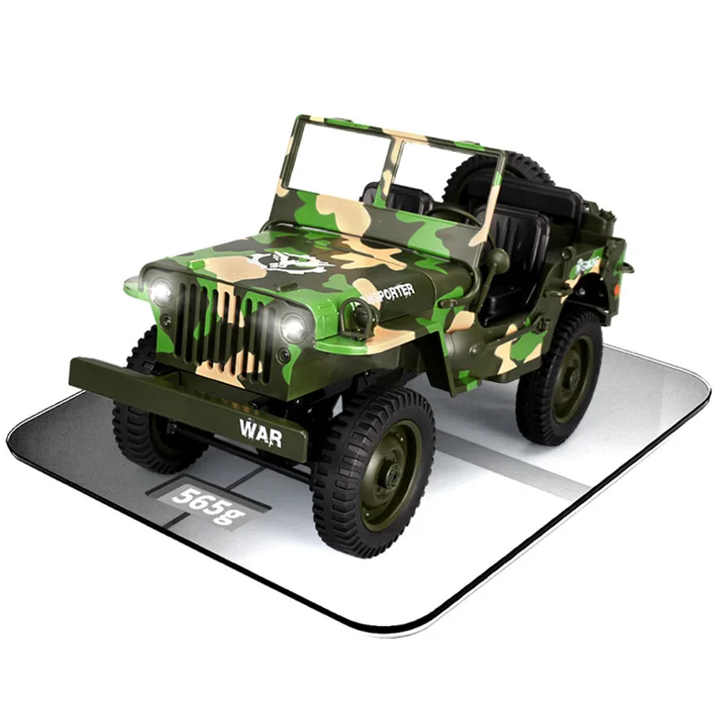 Eachine EC01 1/10 2 4G 4WD Rc автомобиль джедай транспортер камуфляж военный грузовик RTR