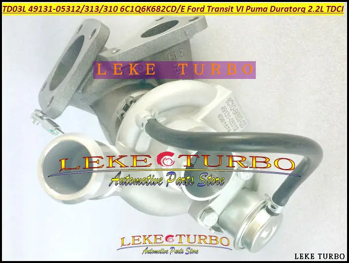 TD03 49131-05313 49131-05312 49131-05310 6C1Q6K682CD 6C1Q6K682CE Turbo Turbocharger For Ford Transit VI 2006-Puma Duratorq 2.2L TDCI 2.4TDCI (2)