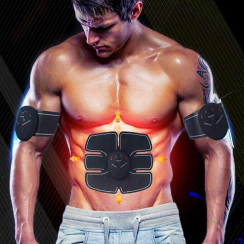 

Smart Fitness Abdominal Training Device Weight Loss Stickers Body Electric Slimming Wireless Muscle Stimulator Belt Unisex