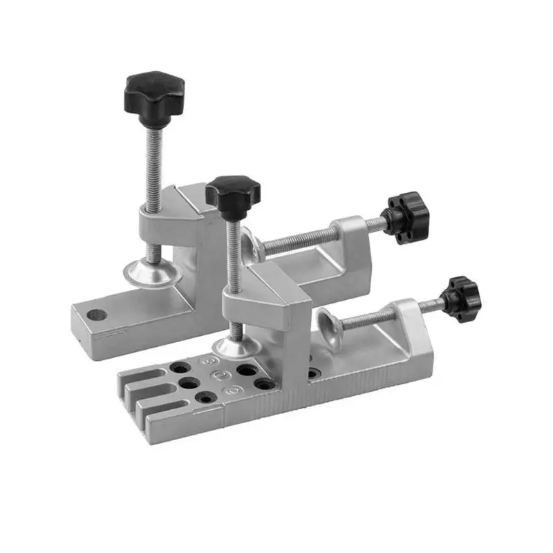 

Carpentry Drilling Locator Woodworking Pocket Hole Jig Kit Drill Guide Set