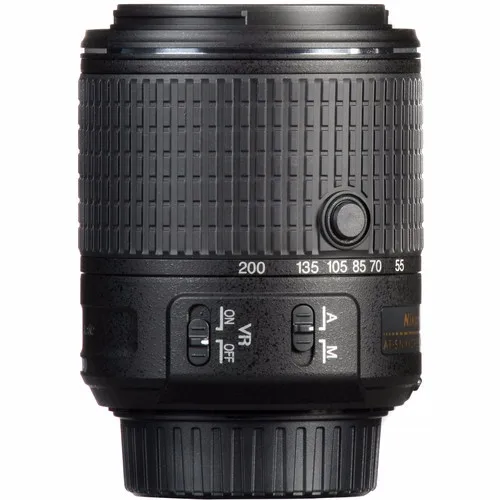 Nikon 55-200 объектив AF-S DX 55-200 мм f/4-5,6 г ED VR II линзы для Nikon D3200 D3300 D3400 D5200 D5300 D5500 D5600 D7100 D7200