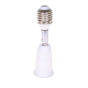 

High Quality E27 to E27 Flexible Extend Extension Base LED Light Lamp Adapter Converter Socket Lighting Accessories
