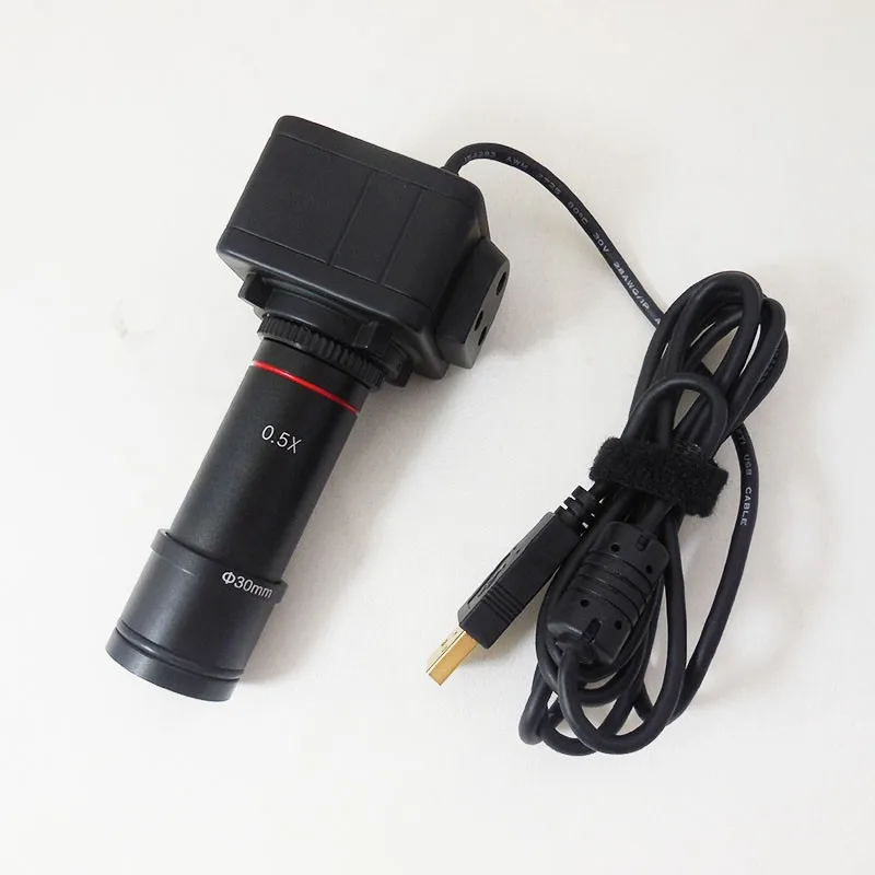 SRATE бренд 5.0MP HD usb-мироскоп цифровой электронный окуляр с c-креплением 0.5X адаптер для окуляра 23,2 мм 30 мм 30,5 мм релейный объектив