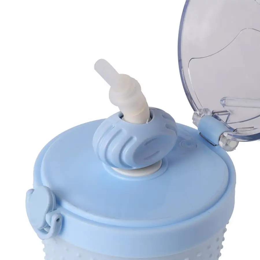 Бутылка для воды модная бутылка для питьевой воды смешивание, перемешивание кружка с ремнем для дома, офиса, школы