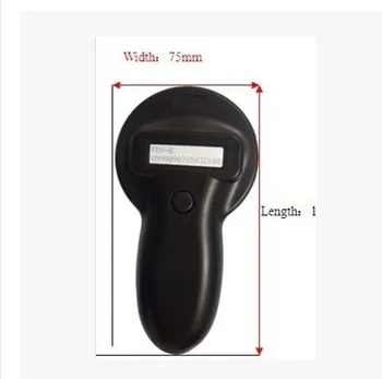 

134.2KHz FDX-A/B Pet microchip portable rfid scanner/ animal rfid tag reader