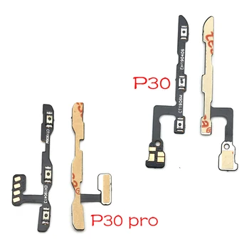 

20pcs/lot For Huawei P30 Pro Lite Power On Off Volume Side Button Key Flex Cable Replacement Parts