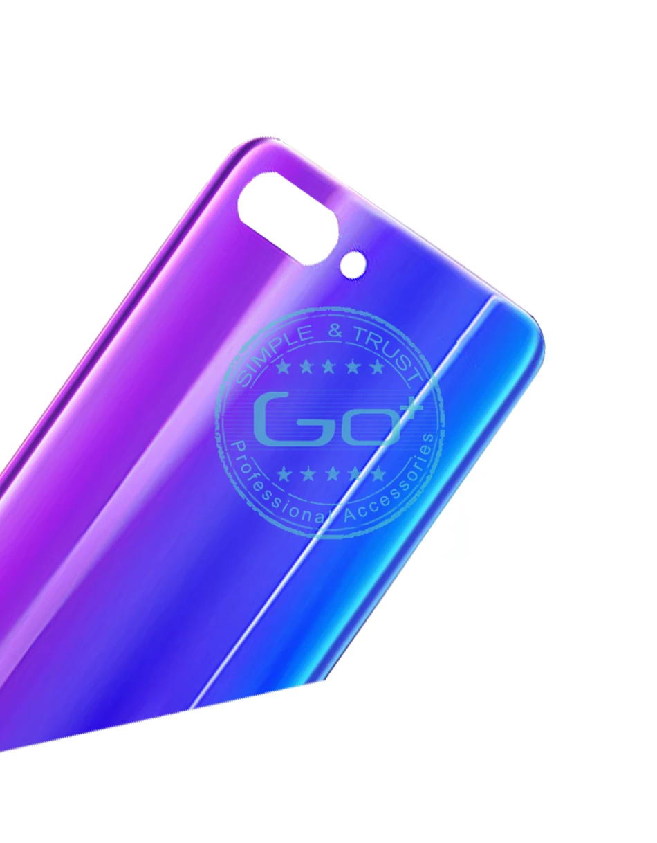 Для huawei Honor 10 задняя крышка стекло+ пластик для Honor 10 Задняя крышка батареи задняя крышка Корпус Дверь Замена Ремонт Запасные части