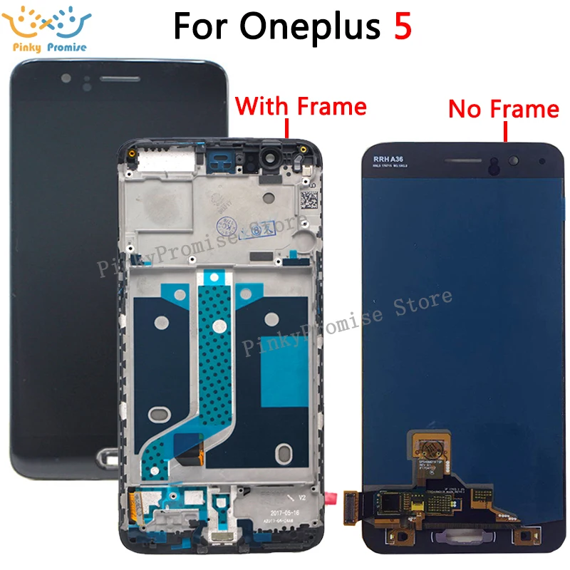 

Oneplus 5 LCD display + Touch Screen Digitizer Premium Assembly Replacement for One Plus Five 5.5 inch 6GB 8GB RAM