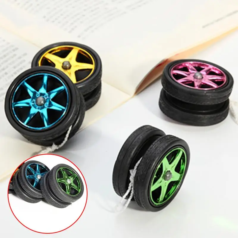 

Electroplating Wheels YO YO Ball Stroll Ball Children Creative Toys Hot Traditional yoyo Toys
