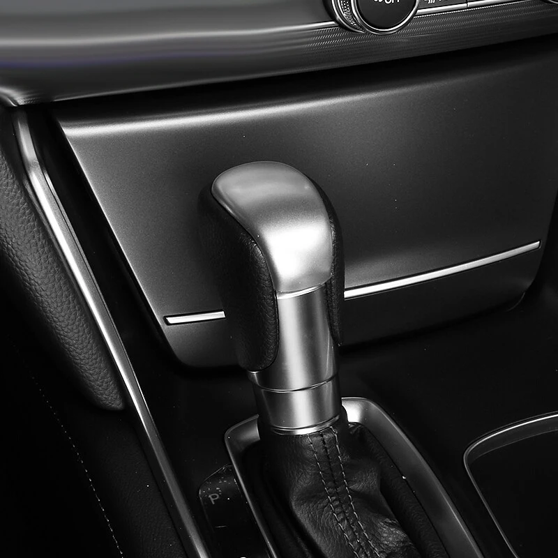 

For Honda Accord 10th 2018 2019 ABS Matte Car gear shift lever knob handle cover Cover trim car styling Accessories 1pcs
