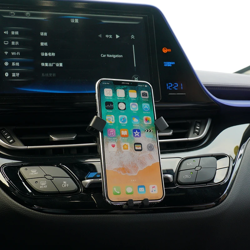 Держатель на вентиляционное отверстие автомобиля держатель для телефона