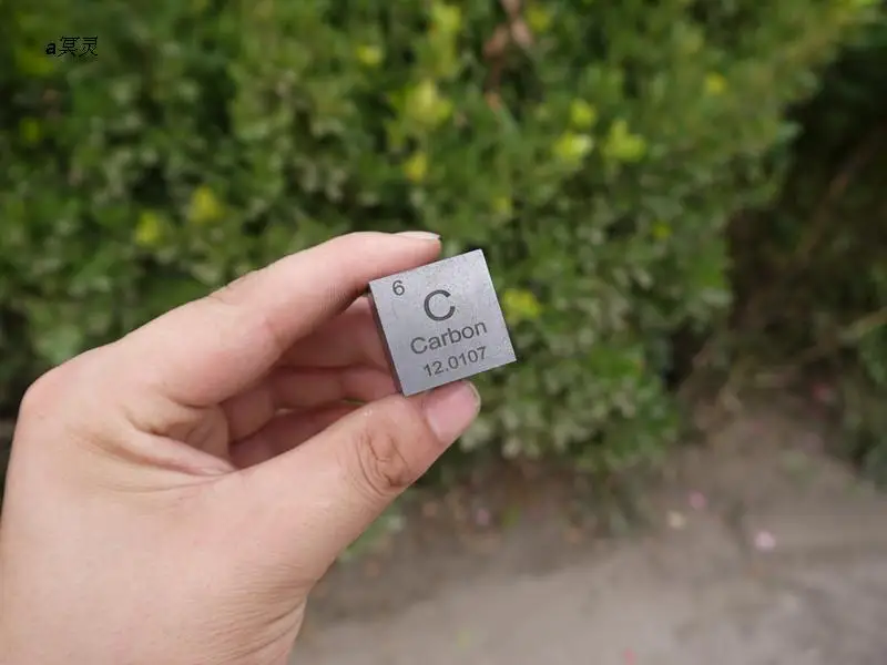 

High Purity Carbon C Element Periodic Table Cube 1 inch about 30g Brand new RH