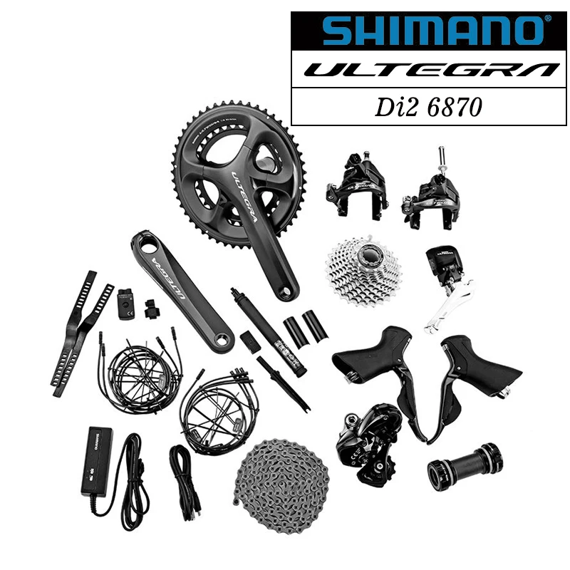 

Shimano Ultegra Di2 6870 Road Bike Bicycle Full Electronic Groupset 22 Speed 46-36T 50-34T 52-36T 53-39T From 6800 Groupset