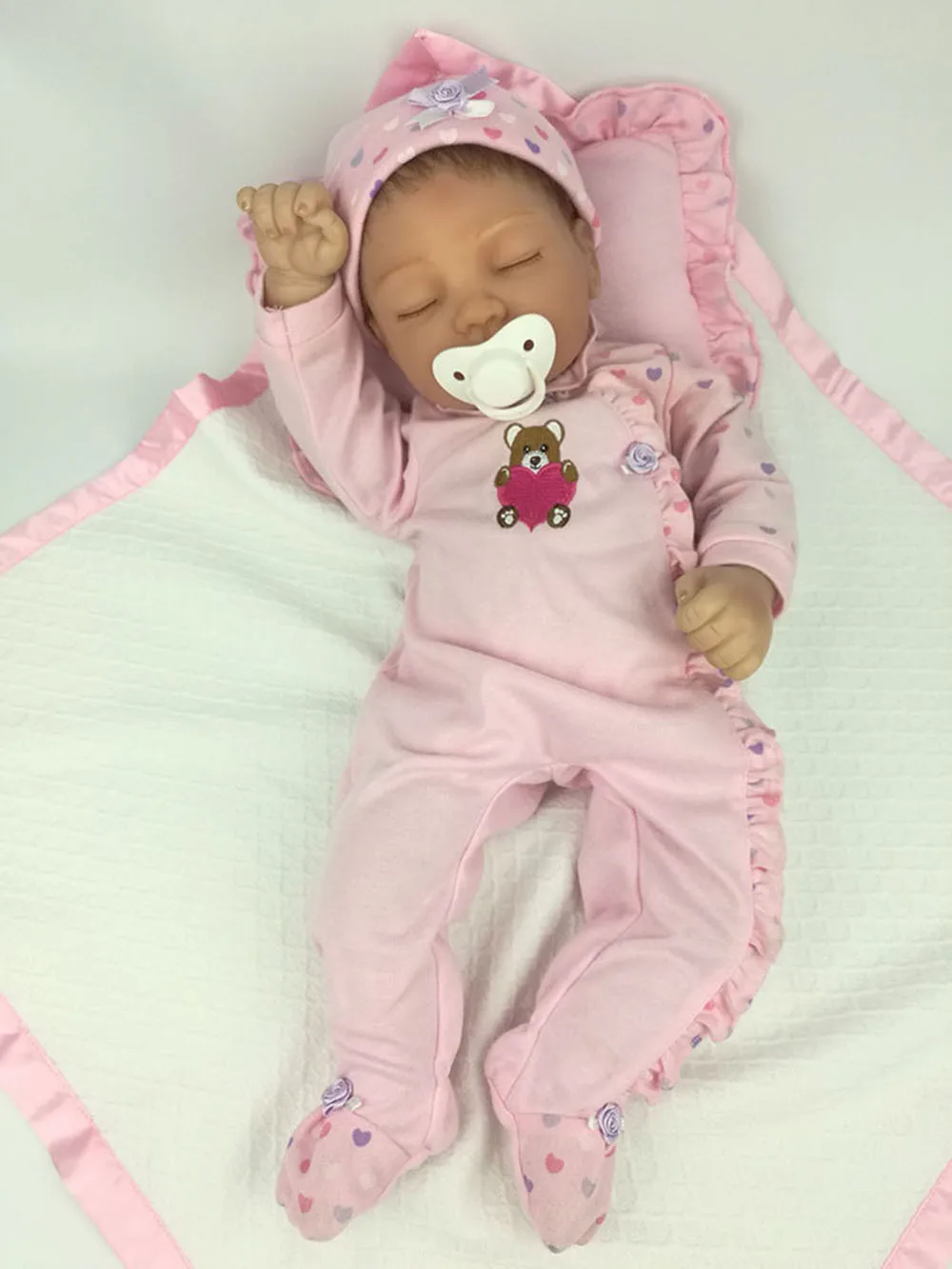 

Avani Doll 'Anna' Soft Silicone Vinyl Baby Dolls Newborn Baby Alive Dolls for Kids Lifelike Reborn Girl Dolls