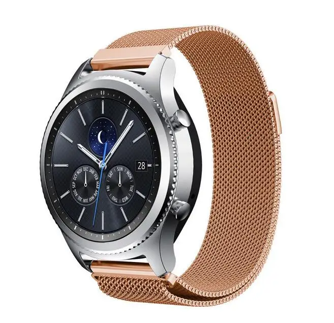 20 22 мм металлический ремешок для samsung galaxy active 2 42 46 мм s2 s3 браслет zenwatch Ticwatch S S2 E 2 1 pro c2 huawei GT 2 ремешок