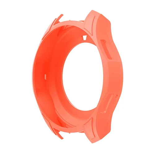 Lerxiuer gear S3 Frontier чехол для samsung Galaxy Watch 46 мм S3 ремешок силиконовый защитный чехол защитная оболочка аксессуары для часов - Цвет: Orange