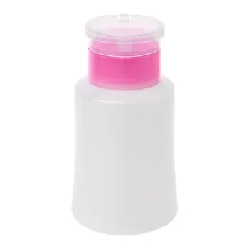 

150ml Empty Pump Dispenser For Nail Art Polish Remover Bottle Make-Up Pop Tool