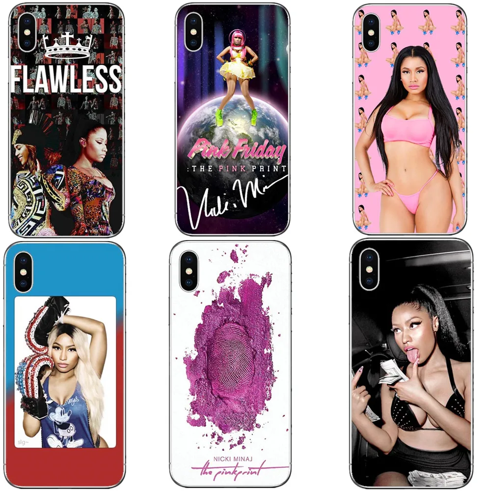 Модный Розовый Жесткий чехол для телефона Nicki Minaj Pinkprint iPhone 5 5S SE 6 6S 6splus 7 7Plus 8 Plus X 10 |