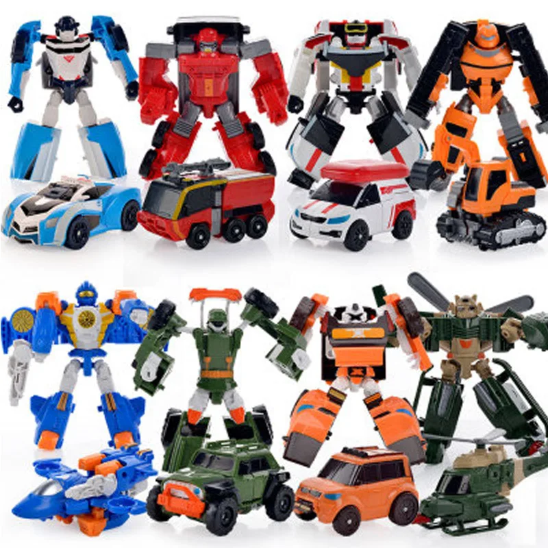

Belt Launcher Model Deformation Car Robot Toy Children's Hand Assembly Set Education Children's Best Gift