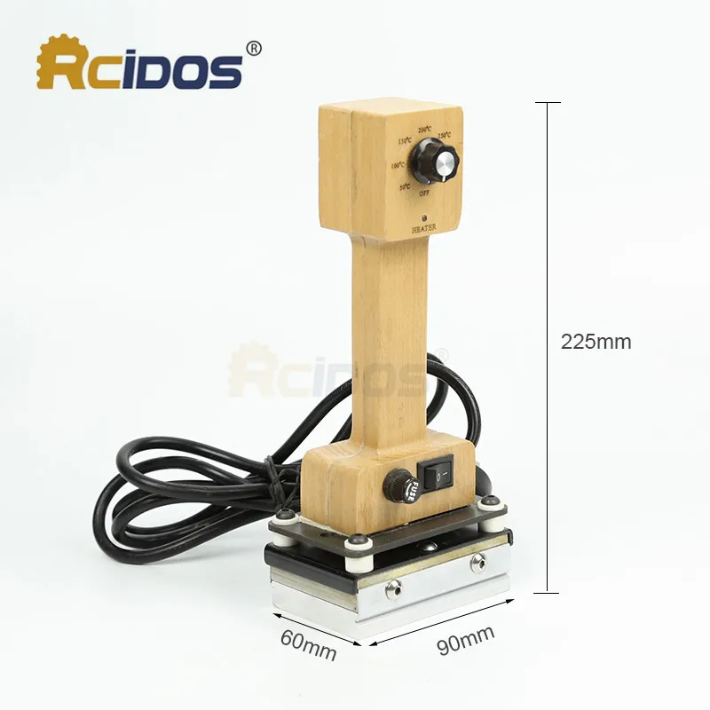 

KJ-100B RCIDOS leather Stamping Machine,branding machine,Wood embossing leather bronzing/Creasing machine,300W/0-300