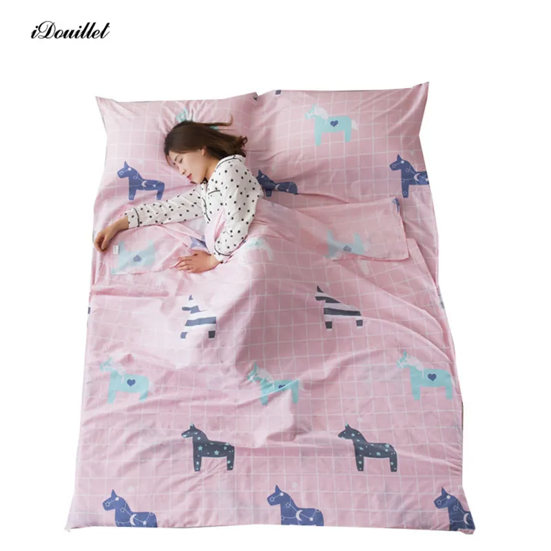 women's pink sleeping bag
