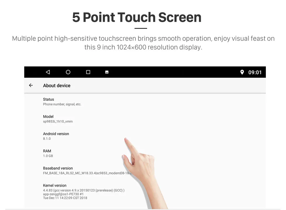 Clearance Harfey Car Stereo 9" Audio 2Din GPS Stereo Android8.1 Left Hand Head Unit Multimedia Player For Hyundai Elantra 2016 support SWC 4 Clearance Harfey Car Stereo 9" Audio 2Din GPS Stereo Android8.1 Left Hand Head Unit Multimedia Player For Hyundai Elantra 2016 support SWC 4