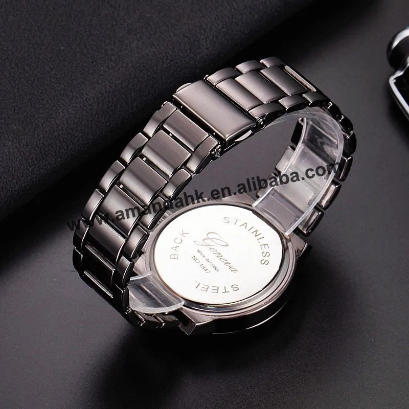 Высокая Geneva Cretive аналоговые наручные часы, горячая Распродажа сплав часы для женщин мужские часы со стразами повседневные мужские кварцевые часы
